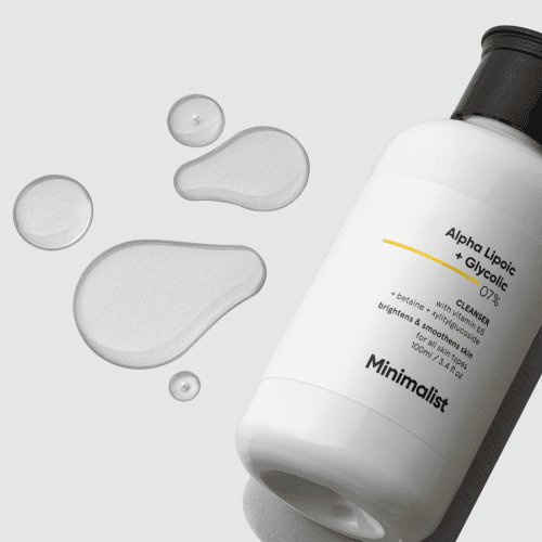 Minimalist ALA Glycolic Cleanser Texture min