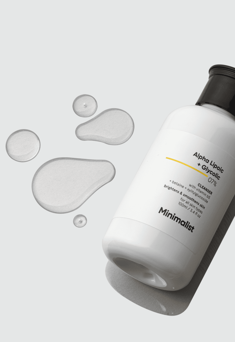 Minimalist ALA Glycolic Cleanser Texture min